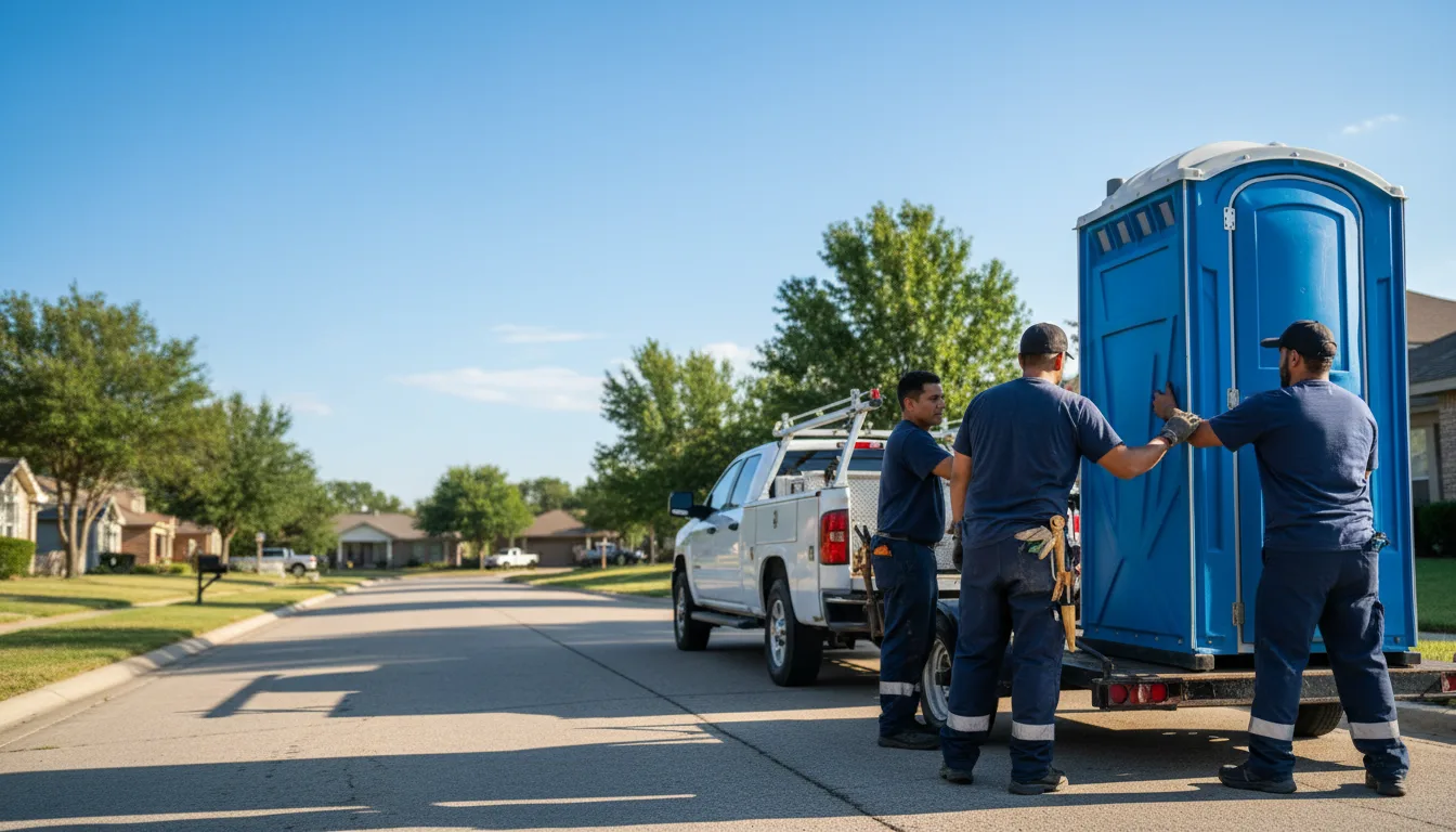 Portable Toilet Rental in Sanford, MI near me